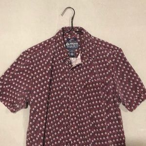 Patterned button up